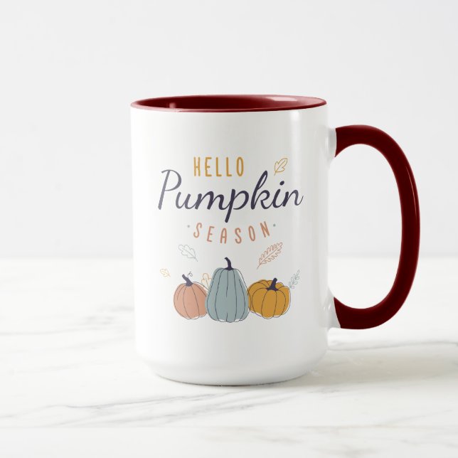 Taza Temporada de calabazas (Derecha)