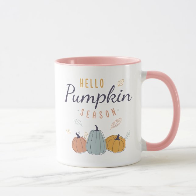 Taza Temporada de calabazas (Derecha)