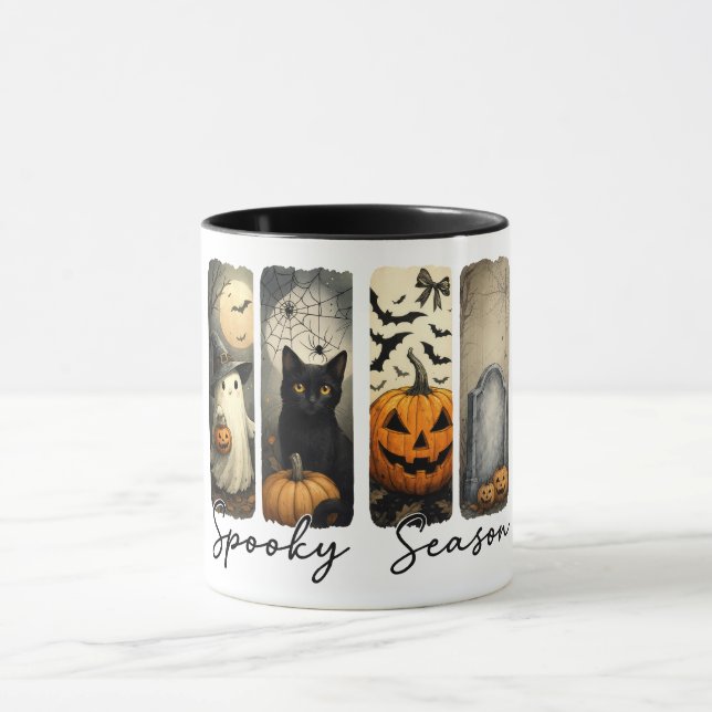 Taza Temporada de fantasía: Fantasmas, calabazas y agra (Centro)