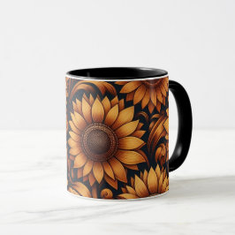 Taza Temporada de girasoles