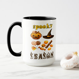 Taza temporada espeluznante Miniatura de la obra de art