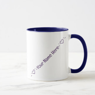 Taza Temporada Todo Con Amor Púrpura, Personalizado