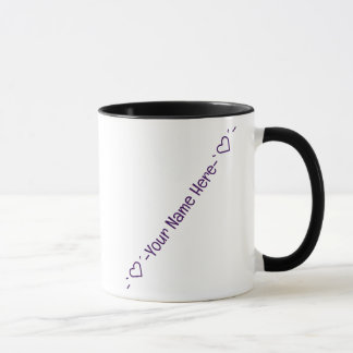 Taza Temporada Todo Con Amor Púrpura, Personalizado