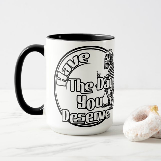 Taza Ten el día que mereces (Con donut)