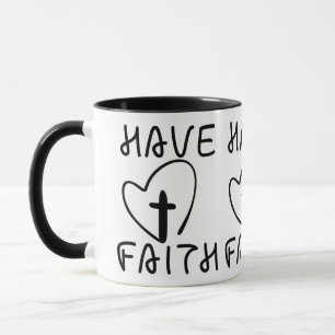 Taza Ten Faith Bold Mug De Dos Tonos