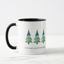Taza Ten Un Árbol Feliz De Navidad