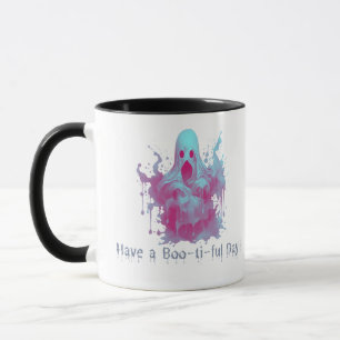 Taza Ten un fantasma de la celebración de un día lleno 