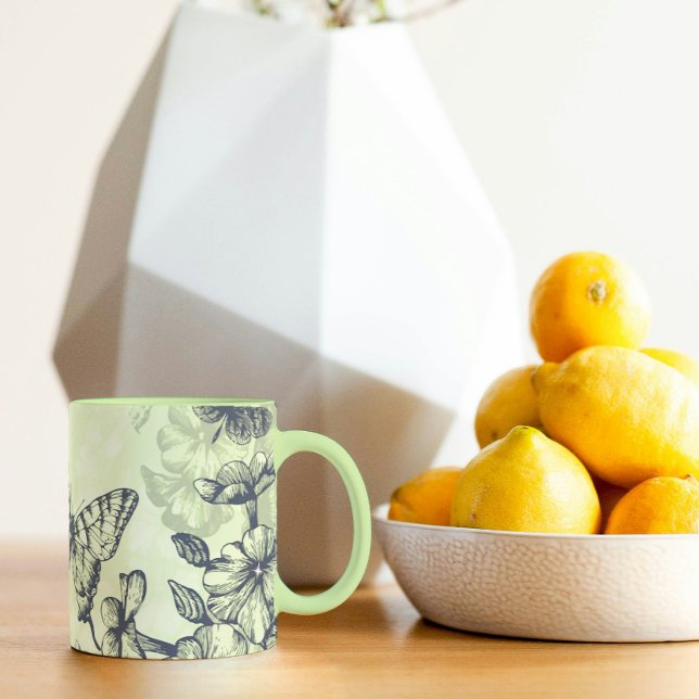 Taza Tender Green Butterflies (Subido por el creador)