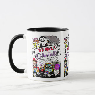 Taza Tenemos Una Opción: Empoderar El Collage De Emocio