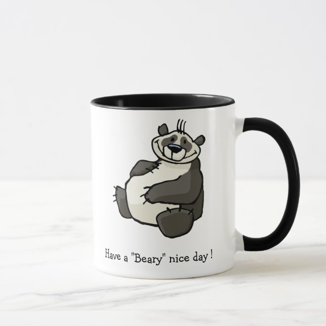 Taza Tenga un día agradable de Beary (Derecha)