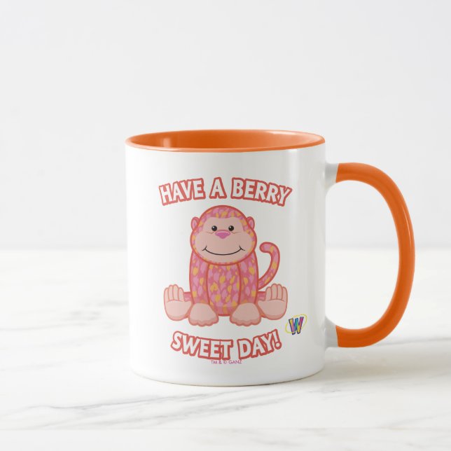 Taza Tenga un día del dulce de la baya (Derecha)
