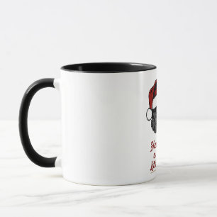 Taza Tenga un pequeño Navidad manual