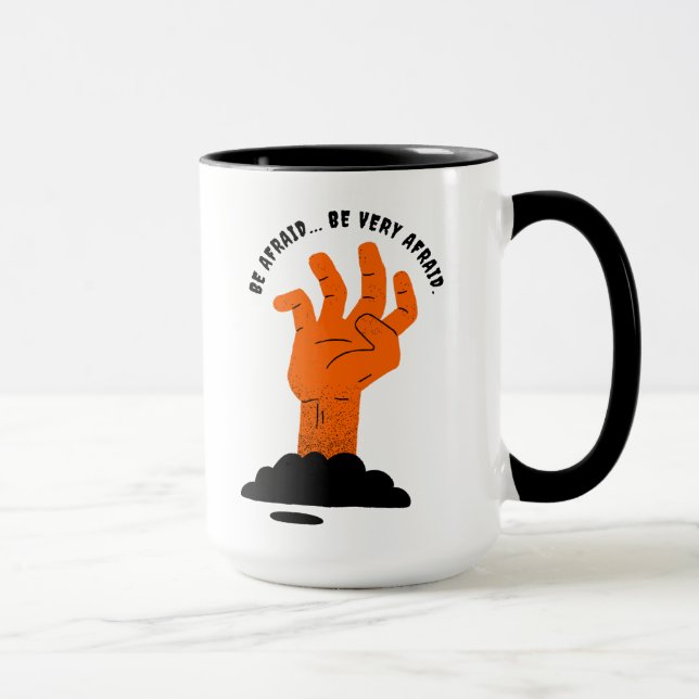 Taza Tengan miedo de la espeluznante Halloween de Naran (Derecha)