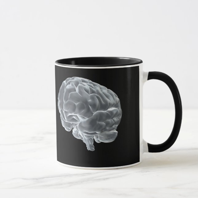 Taza ¡Tengo cerebro! (Derecha)