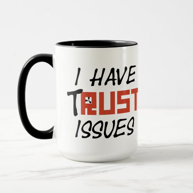 Taza Tengo problemas de RUST (Izquierda)