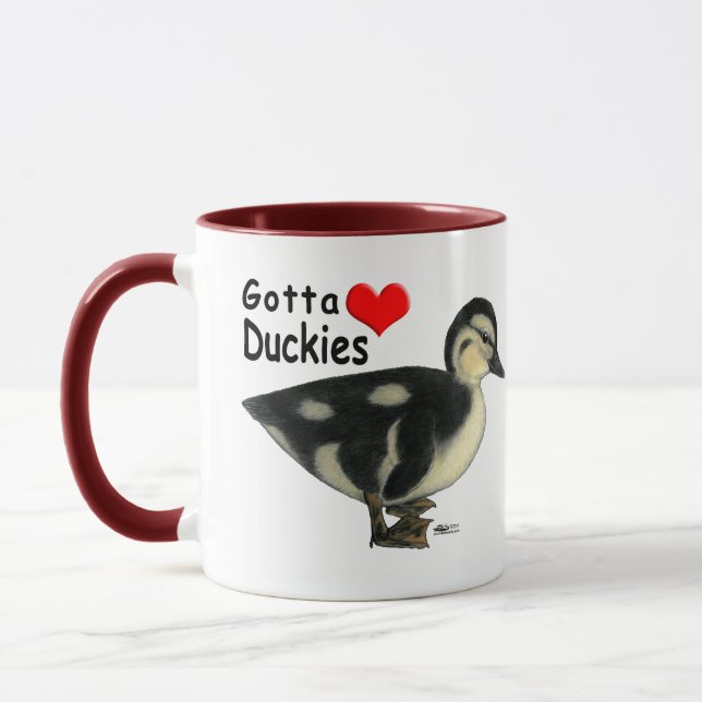 Taza Tengo que amar a los patitos (Izquierda)