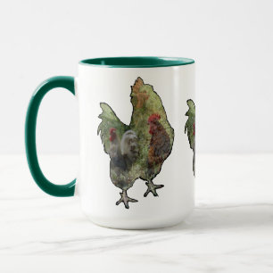 Taza Tenía mi relleno de pollo, tazón de café