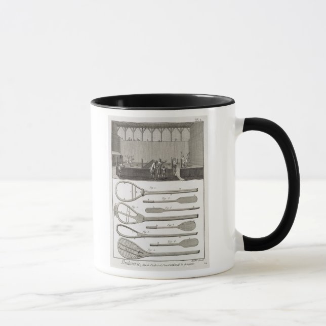 Taza Tenis real y la construcción de estafas, de (Derecha)