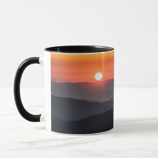 Taza Tennant Mt, área de Graveyard Fields, amanecer (Izquierda)