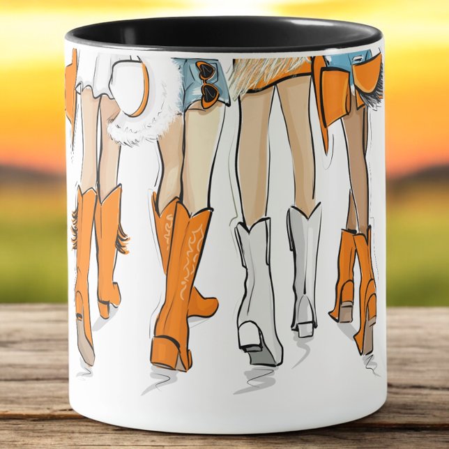 Taza Tennessee Ladies Cowboy Boots Nombre de Moda Naran (Subido por el creador)
