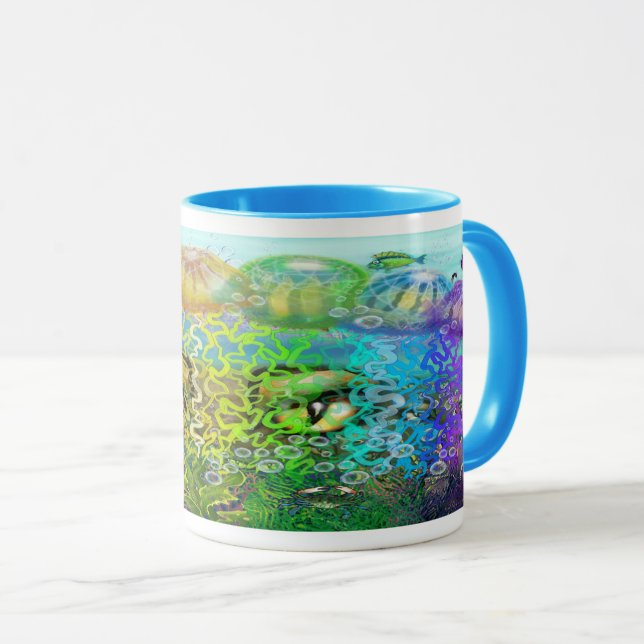 Taza Tentáculos del arco iris (Anverso derecho)