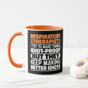 Taza Terapeuta Respiratorio I Intento Hacer Las Cosas D
