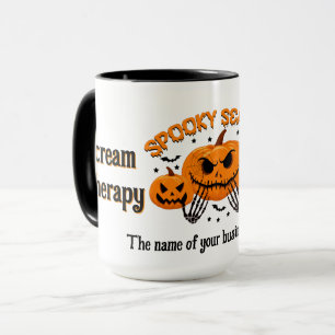 Taza Terapia de Grito Espeluznante Bienvenido Aquí