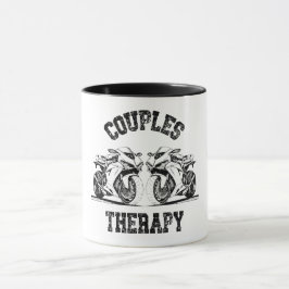 Taza Terapia de parejas en motocicleta