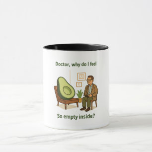 Taza Terapia del Aguacate Por Qué Me Siento Vacío Por D