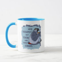 Terapia Graupapagei - Lustige Geschenk Tasse