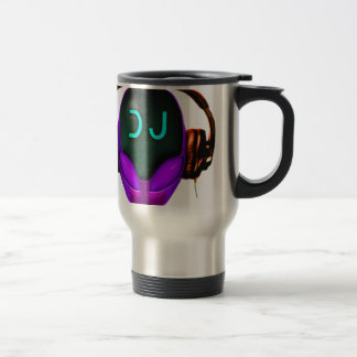 TAZA terma futurista extranjera de DJ (ojos de la