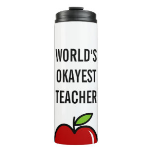 Taza termal del viaje del vaso del profesor de
