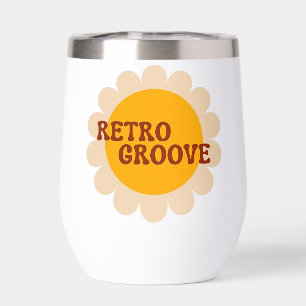 Taza térmica para vino Retro Groove