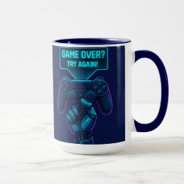 Taza ¿Terminó el juego? ¡Inténtalo de nuevo! Mug futuri