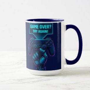 Taza ¿Terminó el juego? ¡Inténtalo de nuevo! Mug futuri