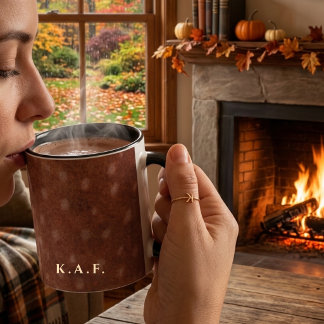 Taza Terracota Russet personalizada con estampado de ce