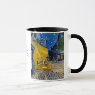 Taza Terraza del café de Vincent van Gogh