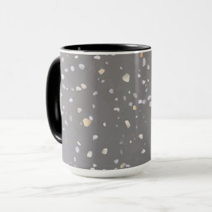 Taza Terrazo Gris Moderno
