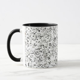 Taza Terrazzo blanco moderno