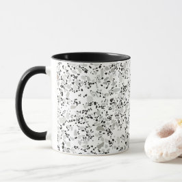 Taza Terrazzo blanco moderno