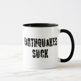 Taza Terremotos Apestan - Superviviente de Terremoto