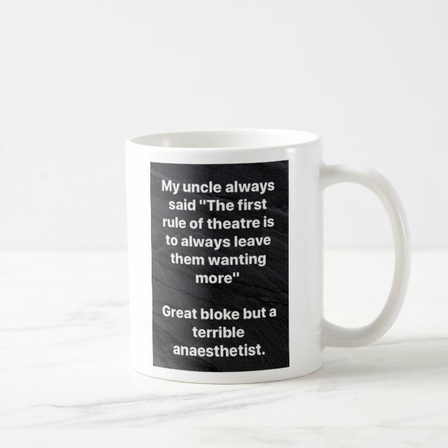 Taza terrible del Anaesthetist (Derecha)