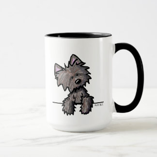 Taza Terrier de Cairn atigrado