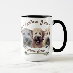 Taza Terrier de trigo no puede tener apenas uno asalta