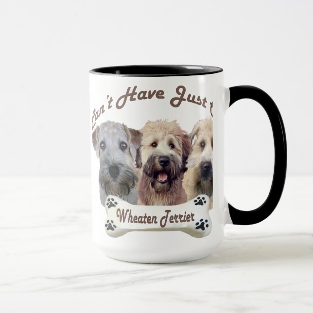 Taza Terrier de trigo no puede tener apenas uno asalta (Derecha)