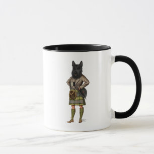 Taza Terrier escocés en kilot