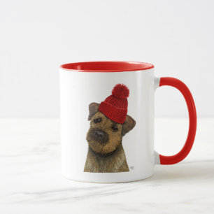 Taza Territorio fronterizo con Gorra Bobble rojo 3