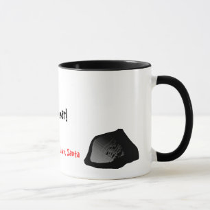 Taza terrón del café del carbón