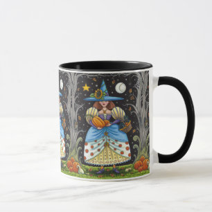 TAZA TESTIGO DE ARTE FOLLAR EN MADERA ESCUCHADA, GATO N