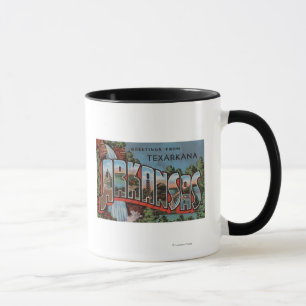 Taza Texarkana, Arkansas (escena de la cascada)